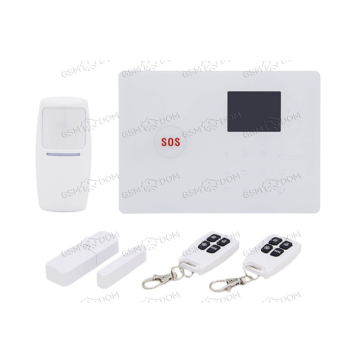 Беспроводная охранная GSM сигнализация Страж Сенсор Плюс (G66)